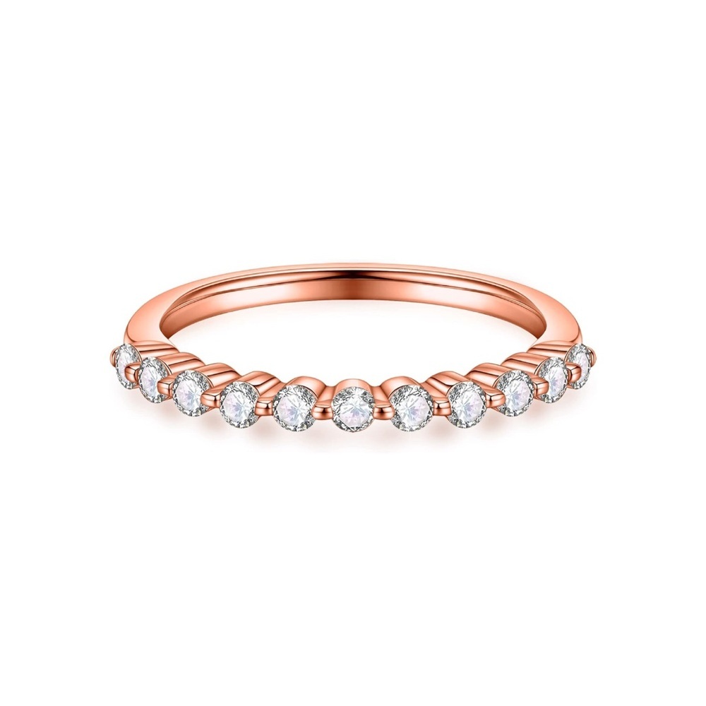 18k Diamond Half Eternity Ring